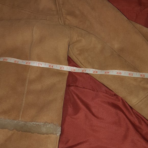 Novelti Faux Coat [Size:L] - Picture 8 of 10